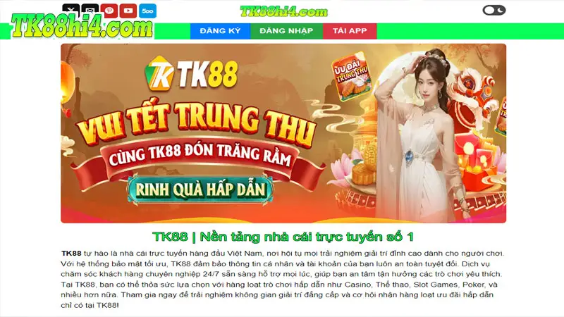 Giới thiệu về TK88